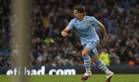 Owen Hargreaves saat menjadi bagian dari skuad Manchester City.