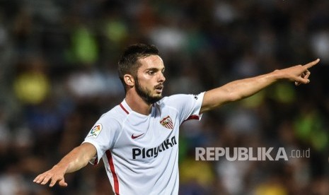  Pablo Sarabia, rekrutan terbaru Wolverhampton Wanderers (Wolves).