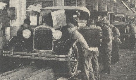 Pabrik pertama Ford di Detroit 