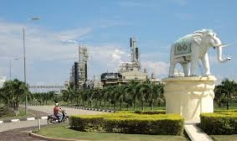 Pabrik Pupuk Iskandar Muda, salah satu indutri yang mendapat penurunan harga gas untuk industrinya