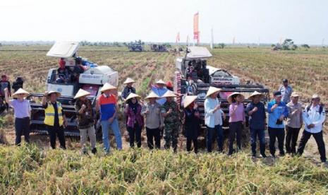 Pada kegiatan Mid Term Review Mission dan FFD di Subang, Kapusluh Bustanul Arifin Caya mengatakan SIMURP melalui BPPSDMP Kementan difokuskan pada upaya strategi pemerintah untuk mengantisipasi dampak negatif perubahan iklim global melalui CSA.