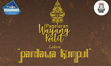 Pagelaran Wayang di Taman Impian Jaya Ancol. 