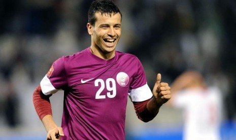 Pahlawan kemenangan timnas Qatar, Khoukhi Boualem.