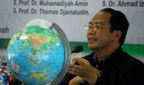 Pakar Astronomi Lembaga Penerbangan dan Antariksa Nasional (LAPAN) Thomas Djamaluddin 