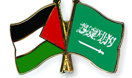 Palestina-Arab Saudi (ilustrasi). Arab Saudi mengusulkan memperbaharui bantuan keuangan pada Otoritas Palestina (PA).