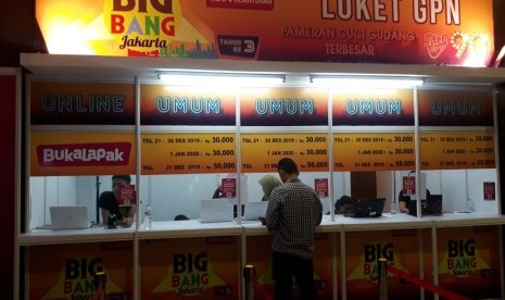 Pameran cuci gudang terbesar akhir tahun Big Bang Jakarta 2019 digelar mulai 21 Desember 2019 hingga 1 Januari 2020.