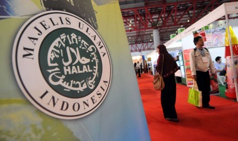 Pameran Indonesia International Halal Expo (Indhex) 2013 di Jakarta.