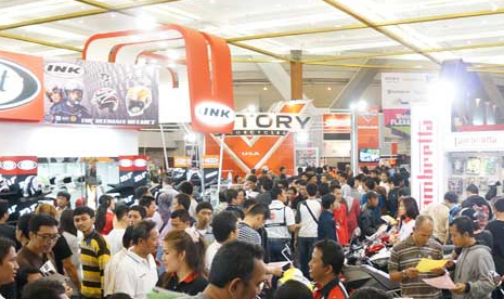 Pameran motor Indonesia Motorcycle Show digelar 29 Oktober-2 November 2014.