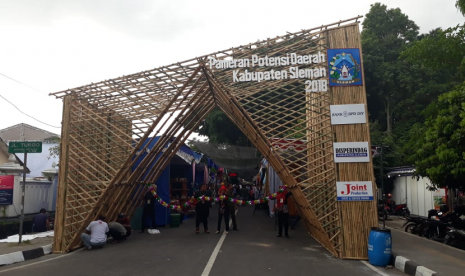 Pameran Potensi Daerah (PPD) 2018 Kabupaten Sleman di Komplek Alun Alun Denggung, Kamis (12/7).