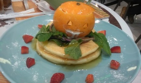 Pancake yang dibuat oleh Nanny's Pavillion 