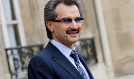 Pangeran Alwaleed Bin Talal Bin Abdulaziz Al Saud.