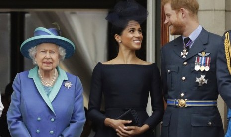 Pangeran Harry dan istrinya Duchess of Sussex, Meghan Markle