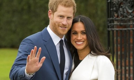 Pangeran Harry dan Meghan Markle.