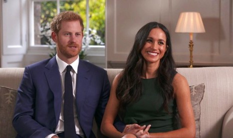 Pangeran Harry dan Meghan Markle.