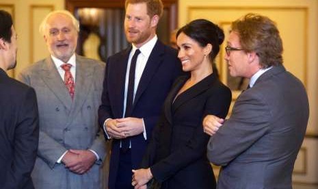 Pangeran Harry dan Meghan Markle.