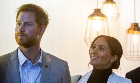 Pangeran Harry dan Meghan Markle.