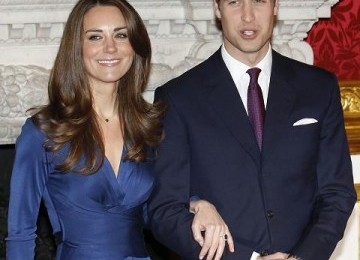 Pangeran William dan kate Middleton