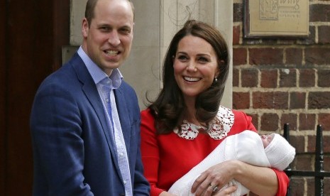 Pangeran William dan Kate Middleton.