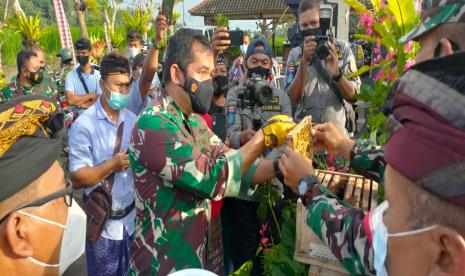 Panglima Kodam (Pangdam) IX/Udayana, Mayjen Maruli Simanjuntak.