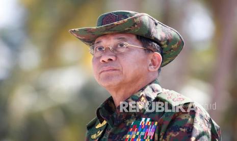 Panglima Tertinggi militer Myanmar Jenderal Min Aung Hlaing