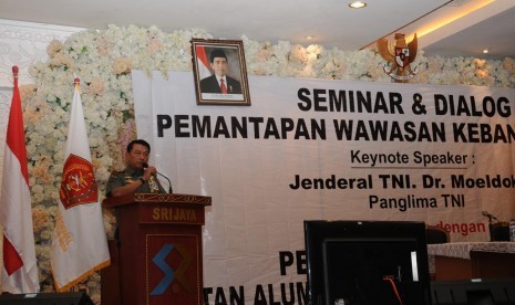 Panglima TNI Jenderal Moeldoko.