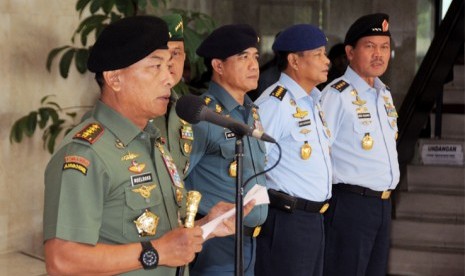 Panglima TNI Jenderal Moeldoko.