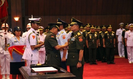 Panglima TNI Jenderal Moeldoko pimpin sertijab Dansesko TNI.