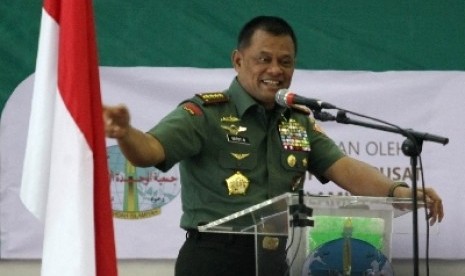 Panglima TNI Jenderal TNI Gatot Nurmantyo. 