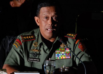 Panglima TNI Jenderal Djoko Santoso