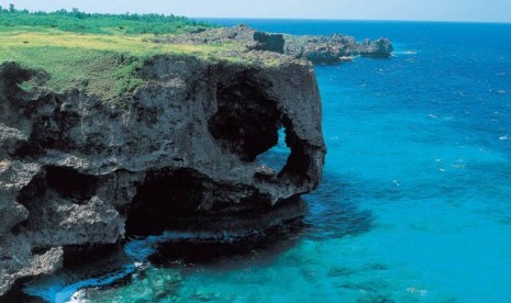 pantai di Okinawa, Jepang