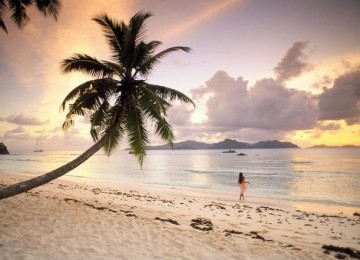 Pantai di Seychelles