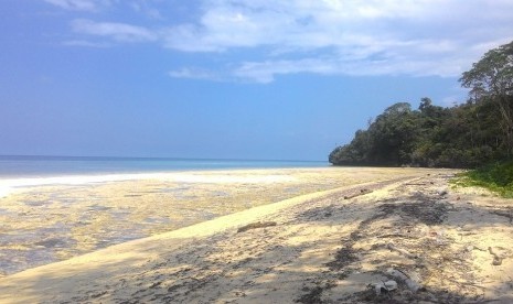 salah satu pulau di Kabupaten Buton.