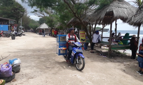 Pantai Krakal di Desa Kecamatan Tanjungsari, Kabupaten Gunungkidul, DIY. 