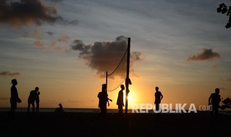 Besides the popular Kuta Beach, Bali recently has some other new tourist attractions. (Republika/Musiron)