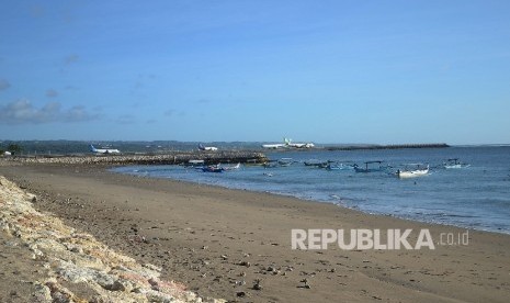 Pantai Kuta Bali. (Republika/Musiron)