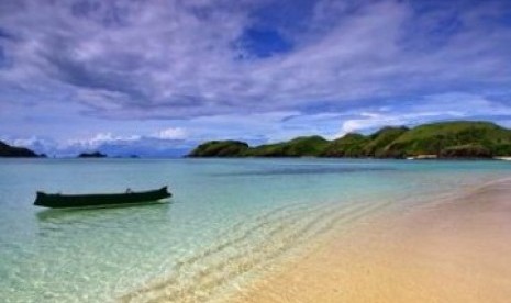 Pantai di Lombok Tengah