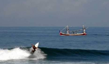 Pantai Mendewi di Kabupaten Jembrana, Bali