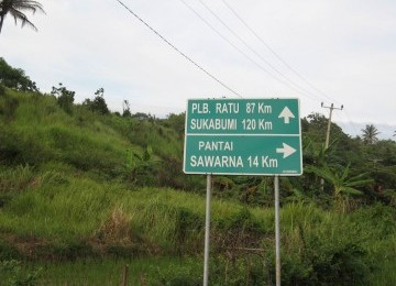 Pantai selatan Lebak