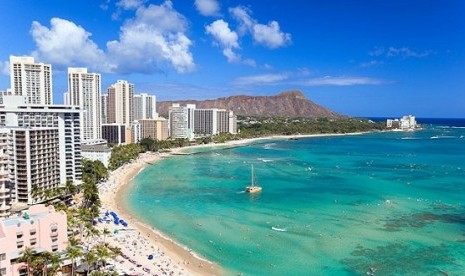 Pantai Waikiki Hawaii 