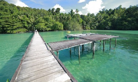 Pantai Waiwo di Raja Ampat, Papua (ilustrasi)