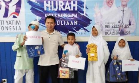  Panti Yatim Indonesia menggelar perlombaan bagi anak yatim binaan dalam rangka menyambut Tahun Baru Islam 1440 Hijriah.