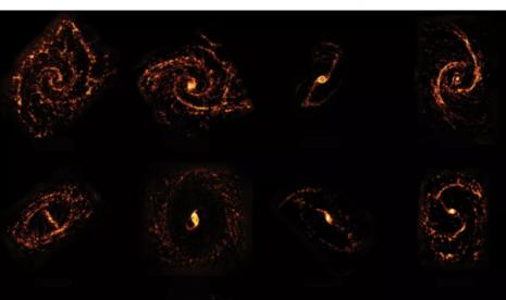 Para astronom di proyek Physics at High Angular Resolution in Nearby Galaxies (PHANGS) memetakan lebih dari 100 ribu tempat pembentukan bintang. 