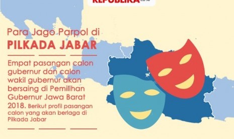 Para Cagub Pilkada Jabar 2018