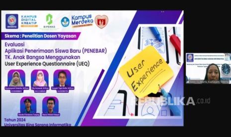 Para dosen Universitas Bina Sarana Informatika (UBSI) Kampus Purwokerto menghadiri Monitoring dan Evaluasi (Monev) Hibah Yayasan BSI 2024 pada Senin (10/2/2025). 