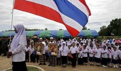 Para pelajar Muslim Thailand