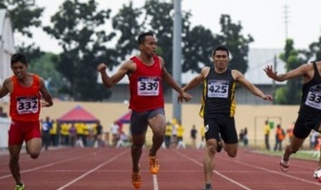 Para pelari 100 m Indonesia