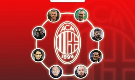 Para pelatih AC Milan yang dianggap gagal setelah era Allegri.