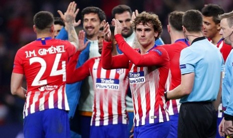 Para pemain Atletico Madrid.