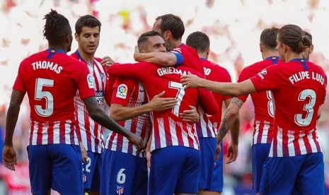 Para pemain Atletico Madrid.