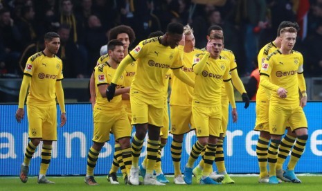 Para pemain Borussia Dortmund.